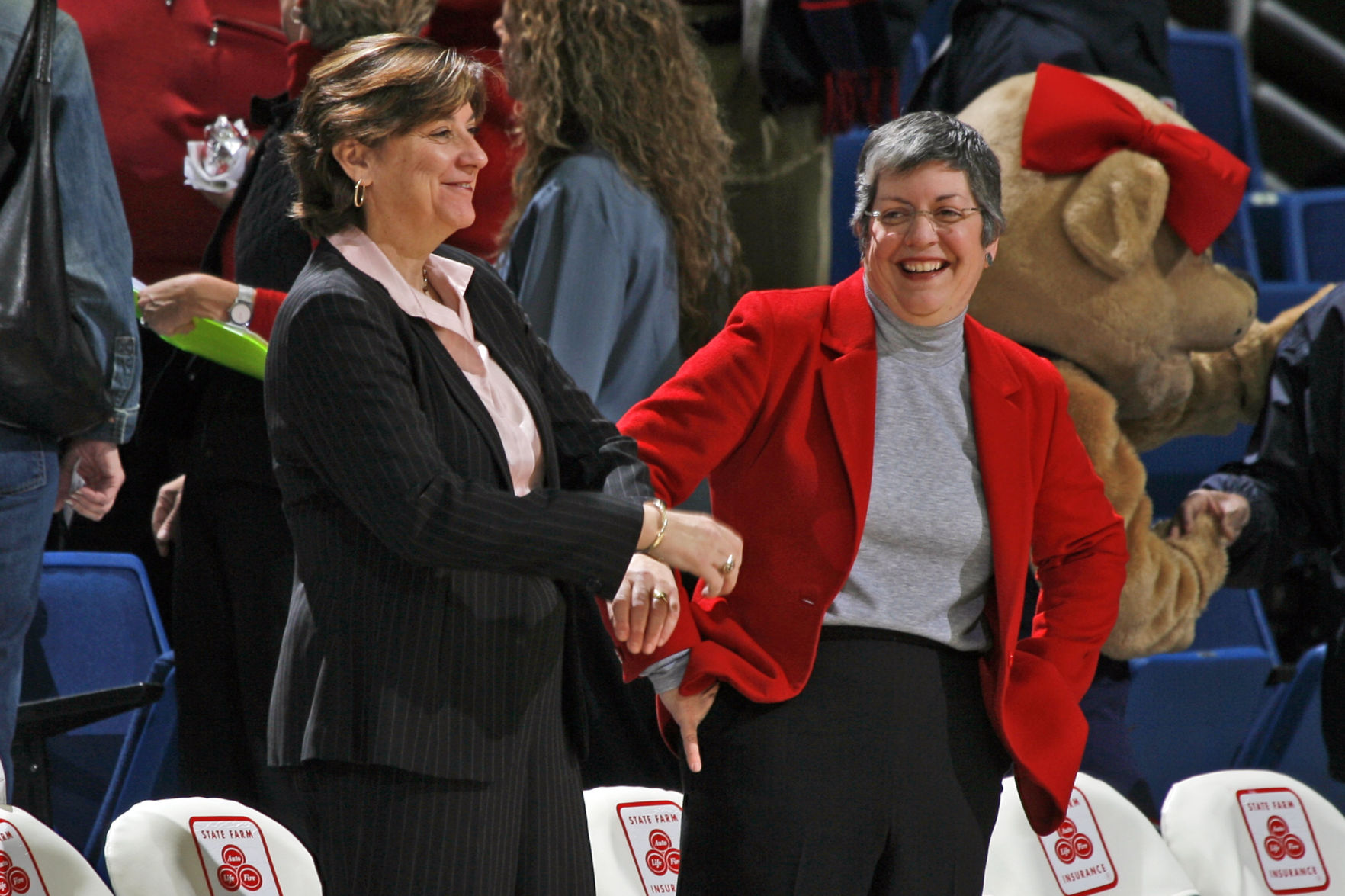 University of Arizona women's basketball coach Joan Bonvicini